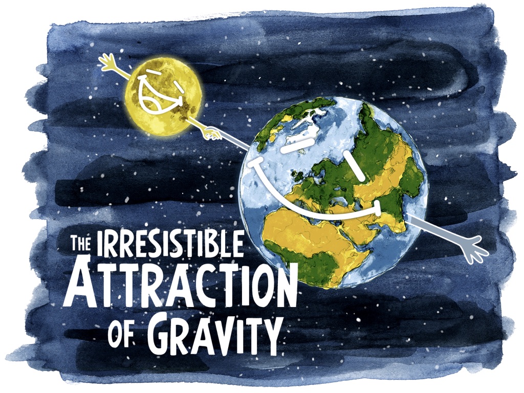 Logo vom AGORA-Projekt "The irresistible attraction of gravity"
