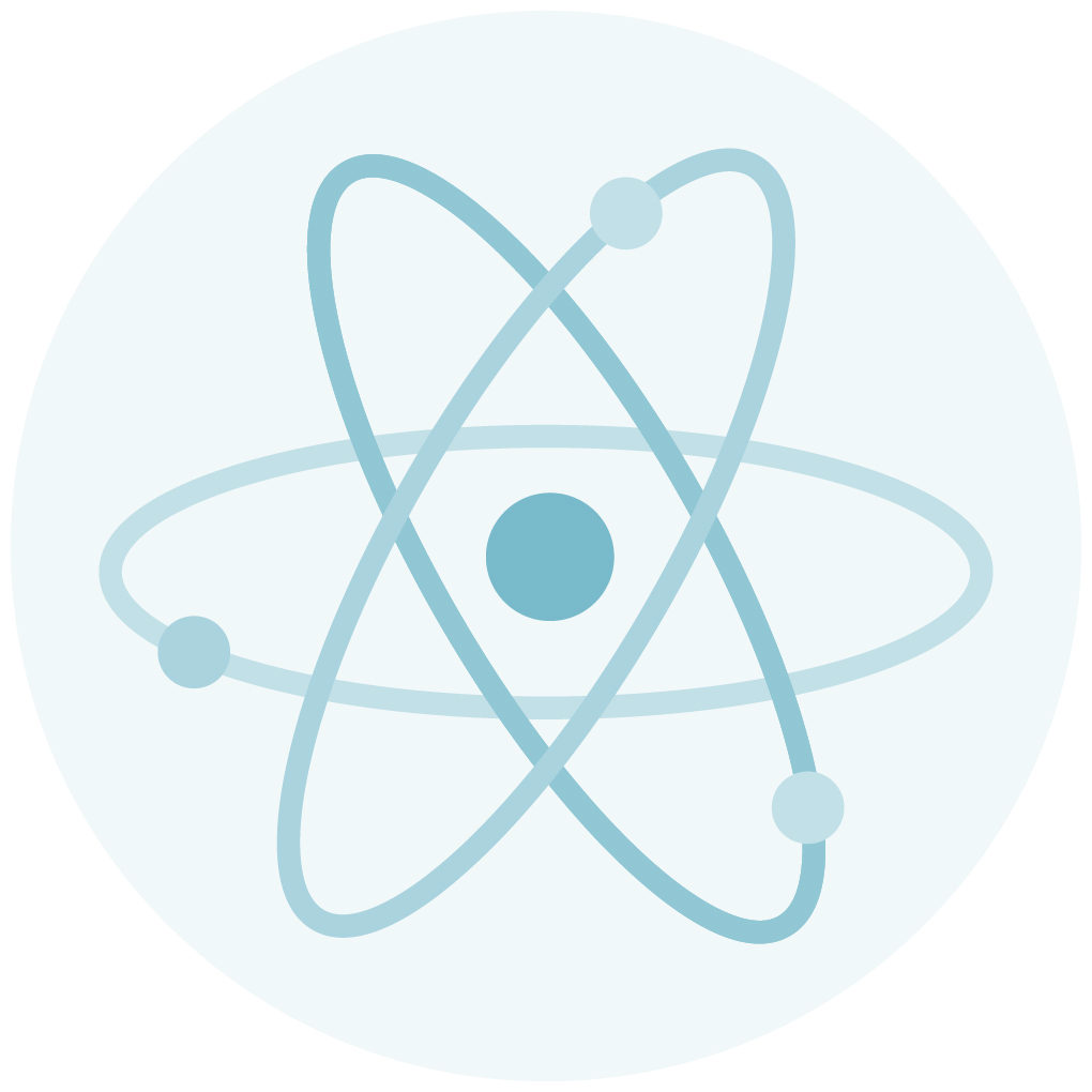 Icon eines Atoms