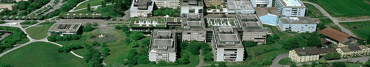 Luftaufnahme vom Irchel Campus 