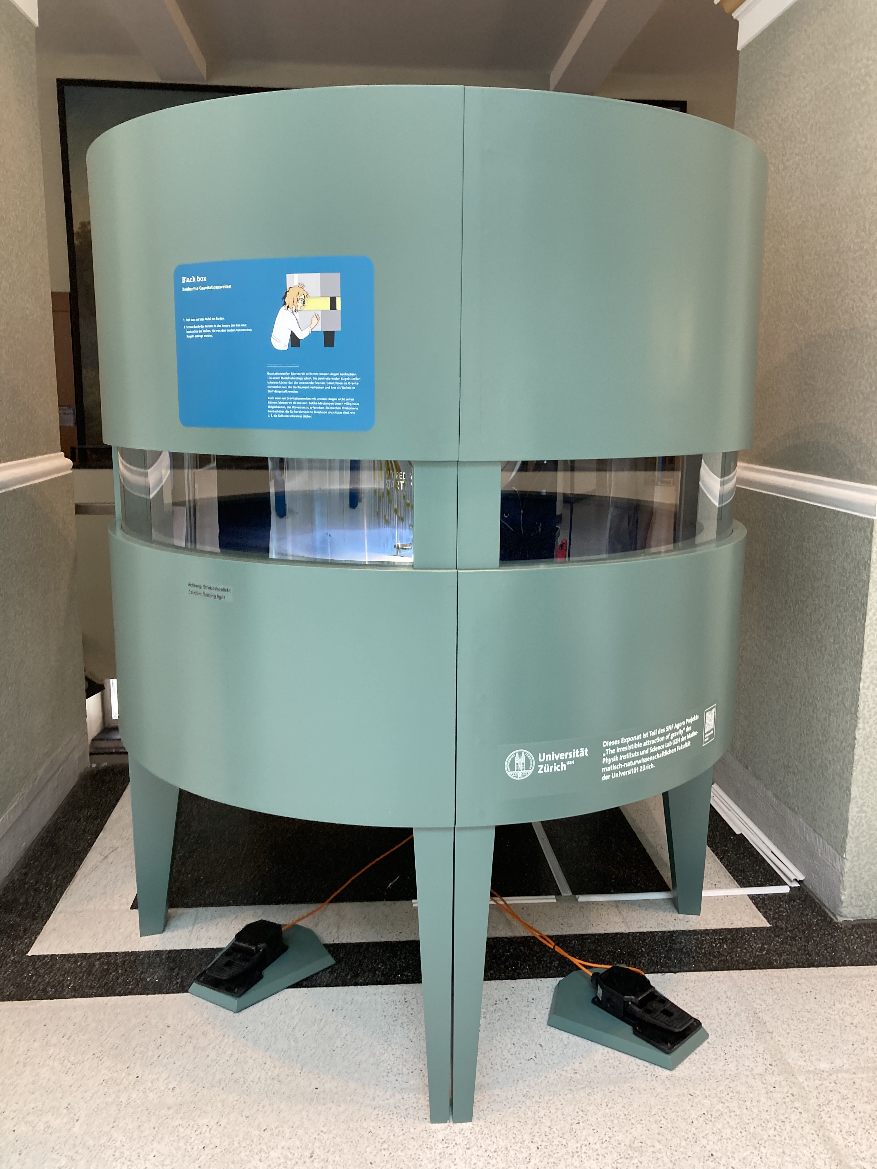 Gravitationswellen exponat